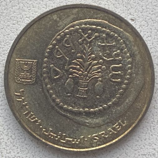Израиль 5 агорот 1988 г.