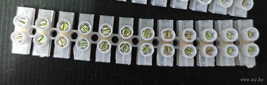 Колодка клеммная 12 клемм 6мм.кв, КЗВ-6А