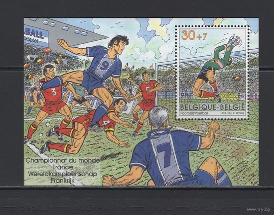 Спорт Футбол Бельгия 1998** Чемпионат мира во Франции