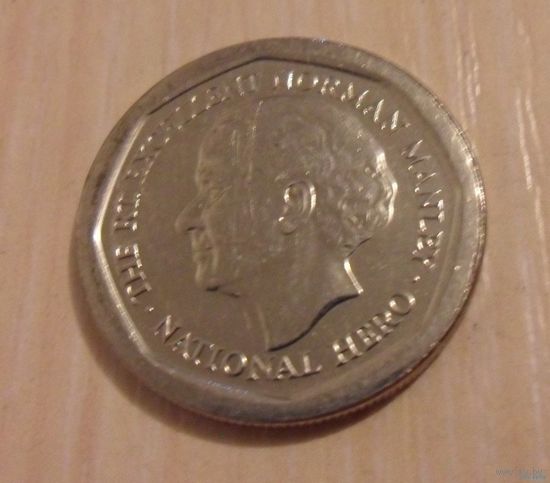 5 долларов Ямайка 2017 г.в.