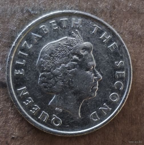 Восточные Карибы 10 центов 2002 г.,  КМ# 37