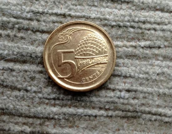 Werty71 Сингапур 5 центов 2014 Оперный театр