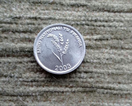 Werty71 Руанда 1 франк 2003