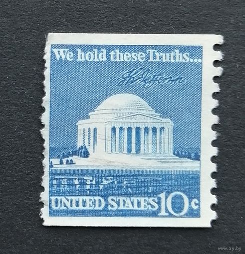 США 1973/Мемориал Джефферсона и подпись