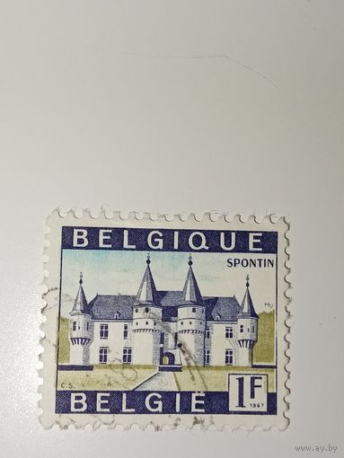 Бельгия 1967 Замок Спонтен