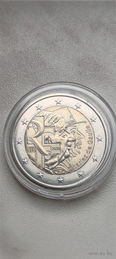 2 евро Франция 2020г