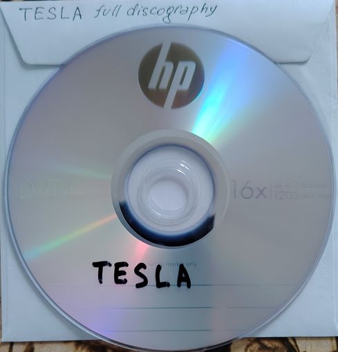 DVD MP3  TESLA  полная дискография 1986 - 2023 (Hard rock, Glam rock, Arena rock, Melodic hard rock, Glam metal) - 1 DVD