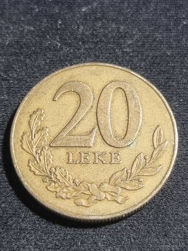 Албания 20 леков 2000