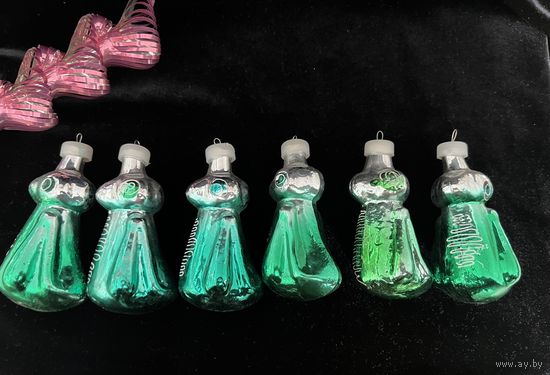 Елочная игрушка Кузнечик СССР цена за единицу К.20