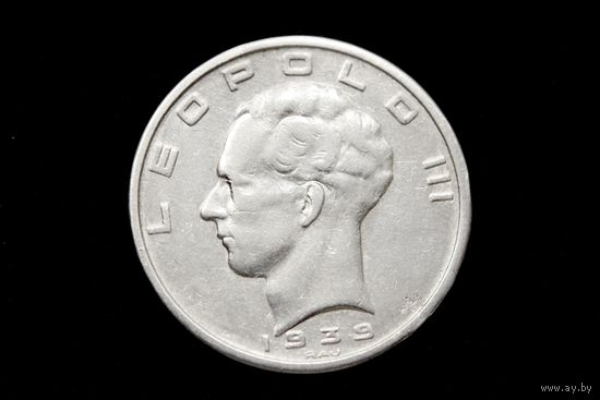 50 франков 1939 г. Бельгия, Леопольд III
