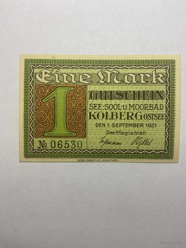 1 марка(нотгельды) г. Германия.-1012