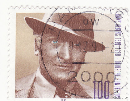 100-летию со дня рождения Ганса Альберса, актер 1991 год