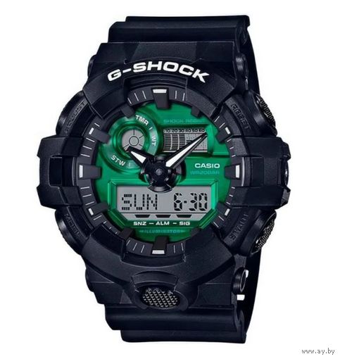 Часы Casio GA-700MG-1A. 200м. Original Таиланд. Новые.