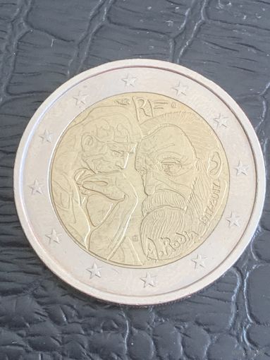 Франция 2 евро 2017 Огюст Роден