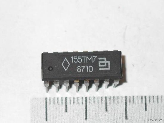 Микросхема К155ТМ7
