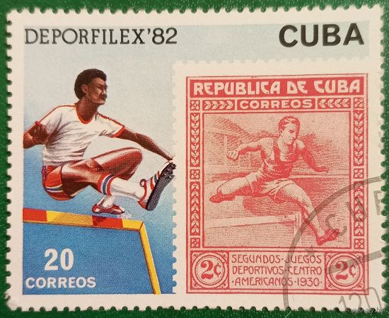 Куба 1982. Международная филателистическая и нумизматическая выставка Deporfilex82