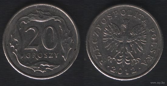 Польша y280 20 грош 2012 год (mw) (_alb2