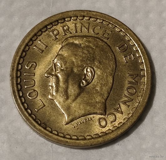 Монако 2 франка,1945 (14-8-24)