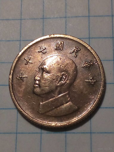 1 доллар Тайвань