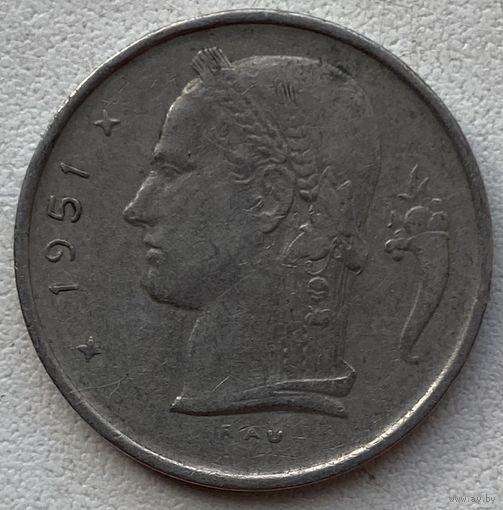 Бельгия 1 франк 1951 г. Belgie