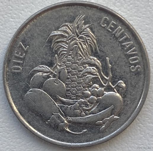 Доминиканская Республика (Доминикана) 10 сентаво 1989 г.