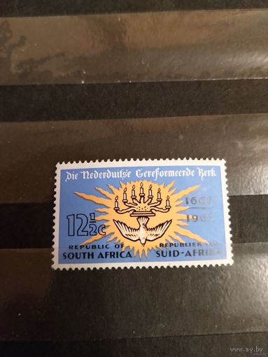 1965 ЮАР 300 лет освоения чистая клей след от лёгкой наклейки (1-10)