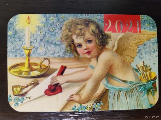 Календарик Ангел 2021г