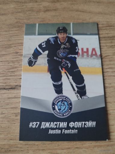 Хоккейная карточка.