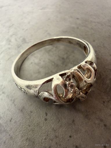 Кольцо СЕРЕБРО пр. (15).  Распродажа коллекции!!!