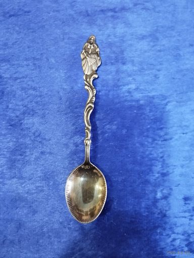 Кофейная ложка, Дания. Серебро. 830-я проба. N10.