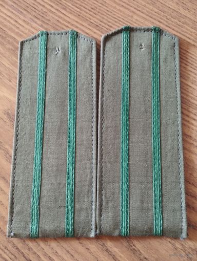 Погоны СОС ПВ КГБ СССР, на рубашку,образца 1957 года.
