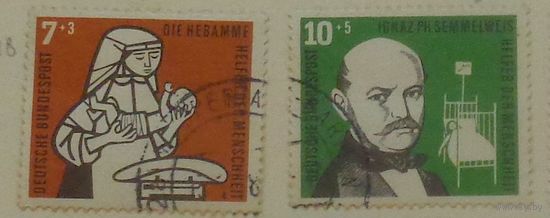 Доктор Игнац Филипп Земмельвейс . ФРГ. Дата выпуска:1956-10-01
