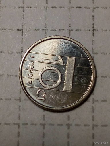10 центов Нидерланды  1999 год