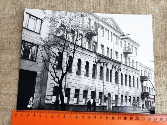Фотография. Улица Ленинградская в Минске.