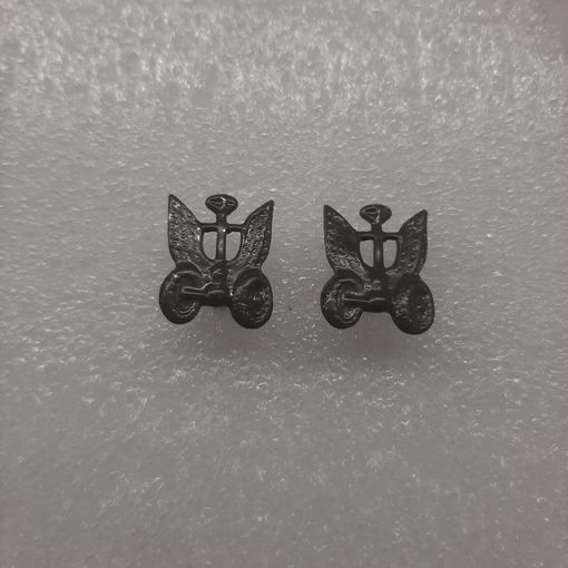 Эмблемы автомобилисты ВС СССР, полевые, сталь, новые!