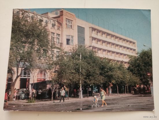 Чистая открытка "Феодоссия. Гостиница "Астория", фото М.Барабанова,  1974г.