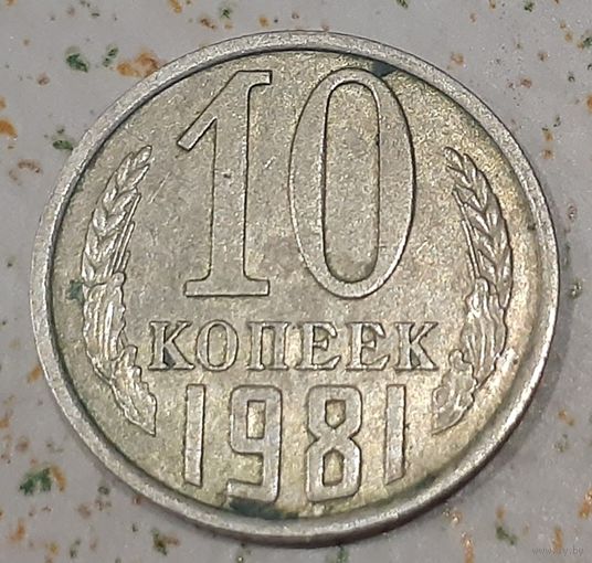 СССР 10 копеек, 1981 (14-11-71)