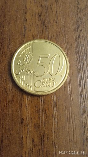 Ватикан 50 центов 2010