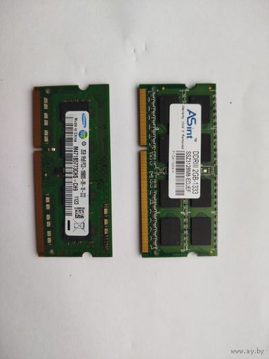 DDR 3  2048+2048mb частота 1333