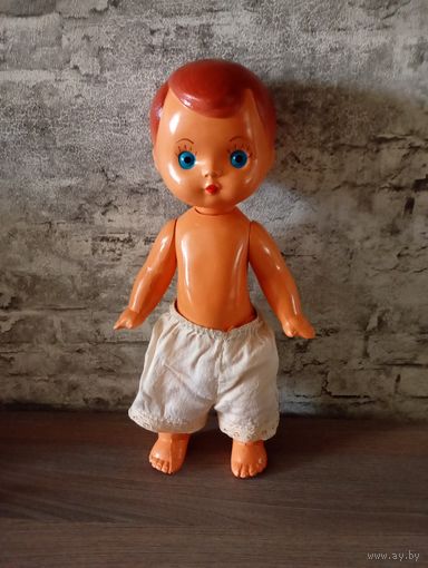 Игрушка СССР, кукла, целлулоид.