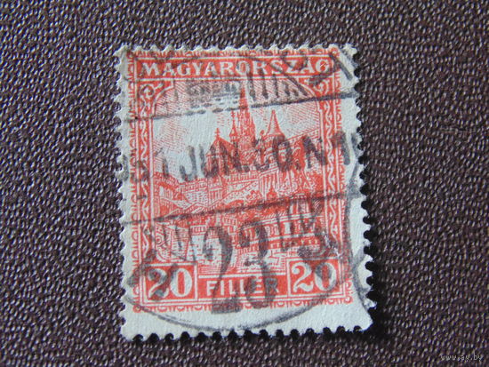 Венгрия. 1926 г. Церковь Святого Матьяша.