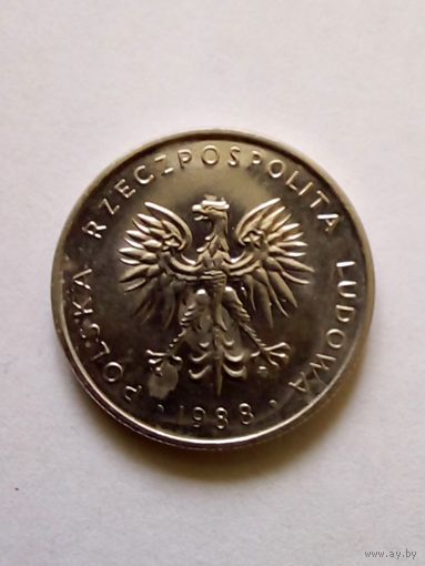 Польша.10 злотых 1988 г.