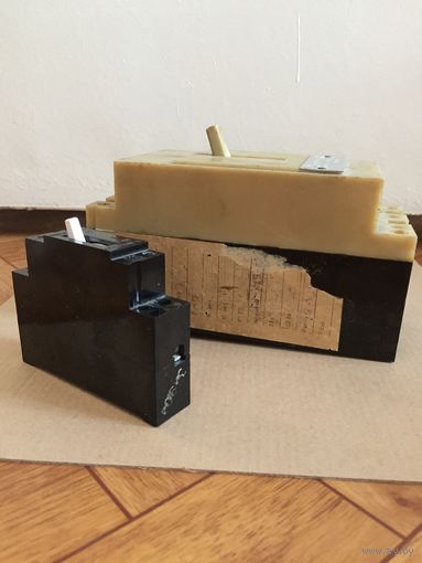 Выключатели автоматические времён СССР