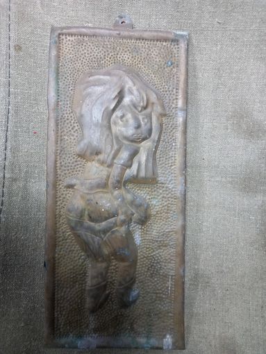 Чеканка СССР на туалет дачи