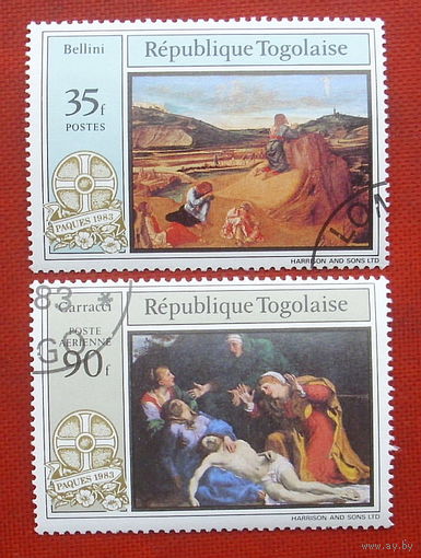 Того. Религия. ( 2 марки ) 1983 года. 2-4.