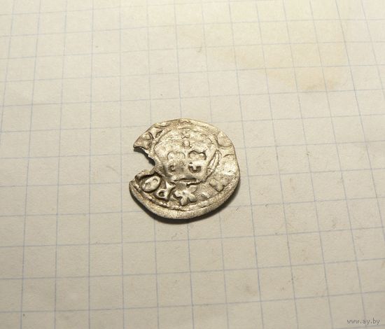 Полугрош Коронный Ян Ольбрахт 1492-1501 с цветком