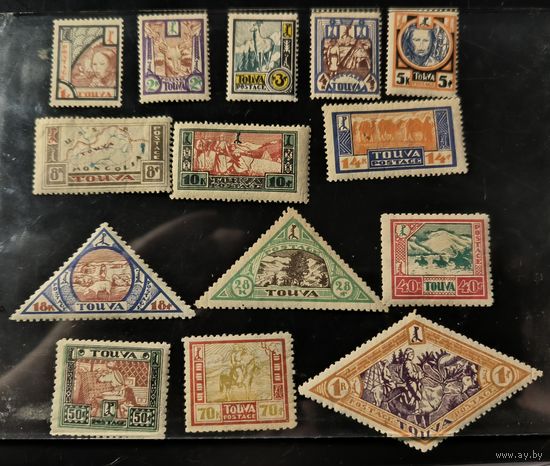 Почтовые марки Тувинской Народной Республики. Этнографический выпуск