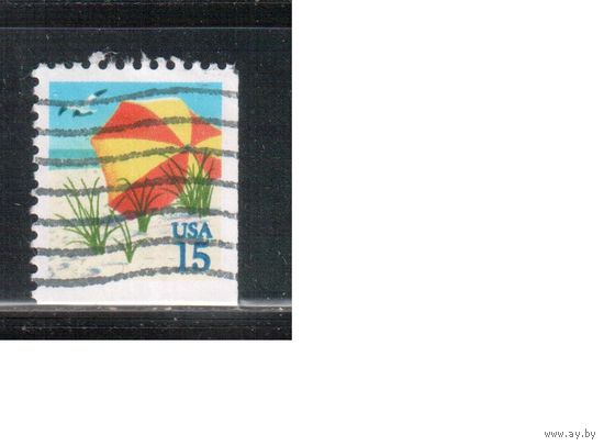 США-1990, (Мих.2076 Е),   гаш. ,Стандарт, Туризм  (одиночка),