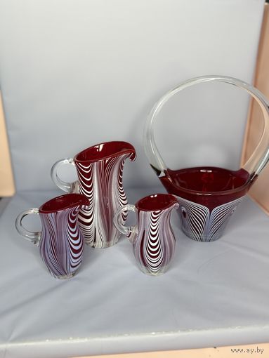 Набор посуды Неман венецианская нить