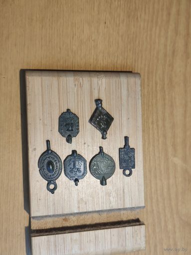 Ключик карманных часов 6 шт